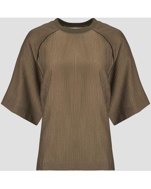Minimum Blouses KAIA SS BLOUSE - Marron
