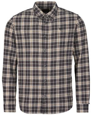 Timberland Camicia A Maniche Lunghe Flannel Check Shirt - Grigio