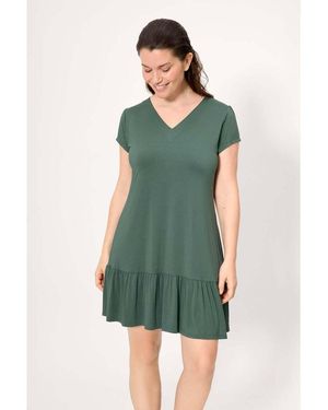 Ysabel Mora Robe courte robe courte vert bouteille