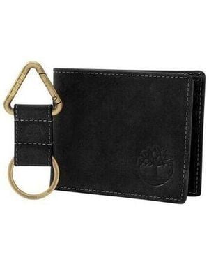 Timberland Portefeuille Tb0A5Q5N Billfold Wallet Key Fob-0011 - Noir