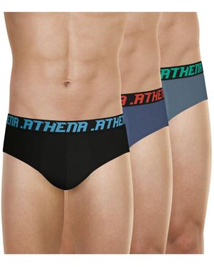 Athena Slips Slips, lot de 3, TRIO ESSENTIEL - Bleu