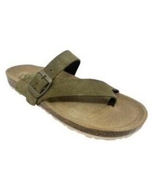 Interbios Sandales sandale kaki INTER BIOS 7601 - Vert