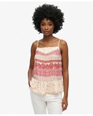 Superdry Blouses Haut caraco Ameera - Multicolore