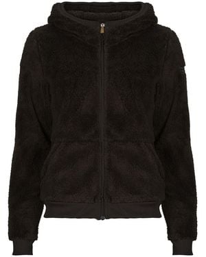 Only Play Fleecepullover Onpfluffy Hood Fz - Schwarz