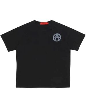 Acupuncture T-shirt T-shirt noir anarchie