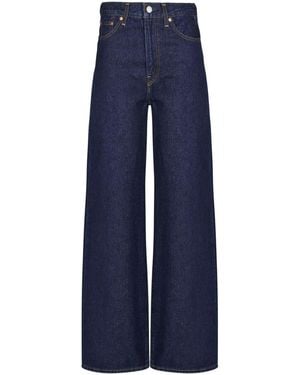 Levi's Jeans Flare Larges Ribcage Wide Leg H223 - Bleu