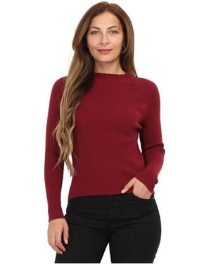 La Modeuse Pull Pulls Pour Femme - Rouge