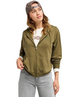 Roxy Sweatshirts À Capuche Surfing By Daylight - Vert