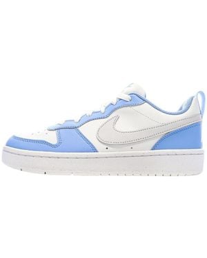 Nike Baskets basses Baskets Court Borough Low Recraft cuir - Bleu