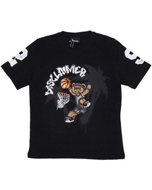 DISCLAIMER T-shirt Maglietta Uomo Basketball Tee Black - Noir