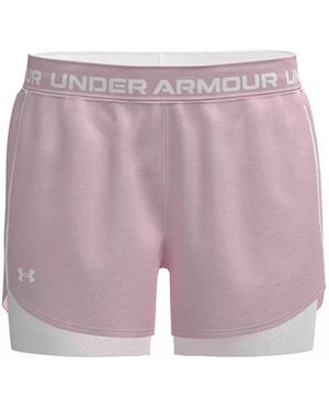 Under Armour Short Tech Play Up 2in1 - Violet