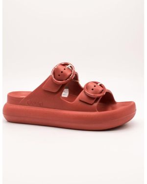 Duo Claquettes D891028 - Rouge