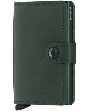 Secrid Portefeuille Miniwallet - Vert