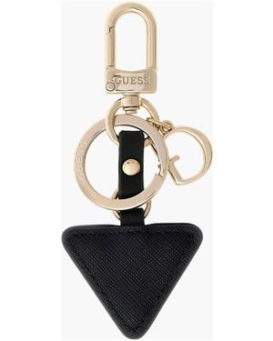 Guess Sac Gilda Keyring - Blanc