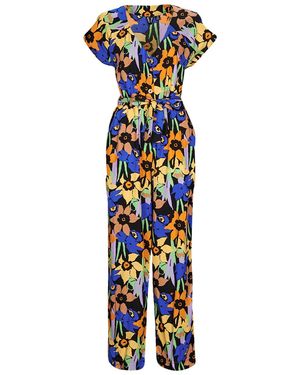 Roxy Jumpsui Breeze Of Sea - Blauw