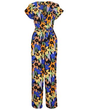 Roxy Tute Jumpsuit Breeze Of Sea - Blu