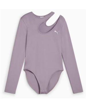 PUMA Maillots De Bain Dare To Bodysuit - Violet