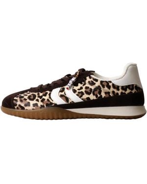 Super Mode Baskets Basses Basket À Lacets Chicmuse Paris - Marron