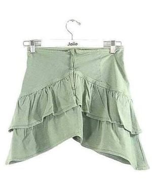 Mother Jupes Mini jupe en coton - Vert