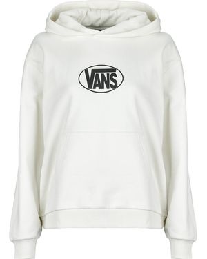 Vans Capuchon Sweaters Oval Logo Relaxed Pullover - Wit