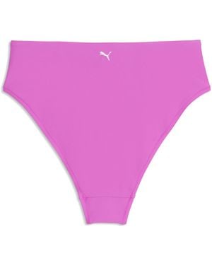 PUMA Maillots De Bain Swim High Waist Brief 1P - Violet