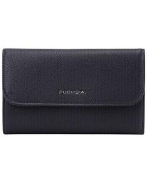 Fuchsia Portefeuille F9862-4 - Bleu