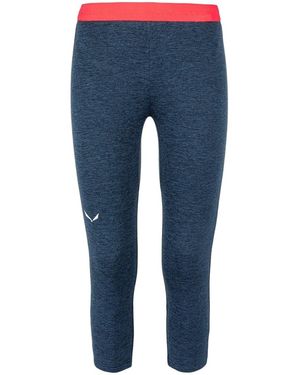 Salewa Collants Boe - Bleu