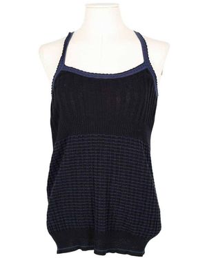 Marc Jacobs Blouses Top sans manche en laine bleu