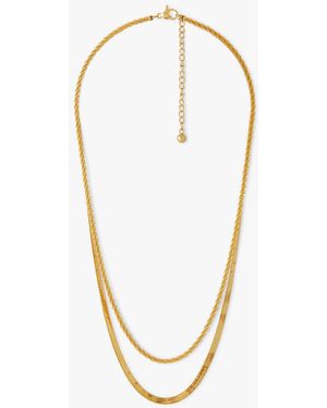 Lollipops Collier Collier multi rangs chaîne Acier - Métallisé