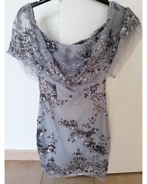 Missguided Robe courte Robe pour occasion - Métallisé