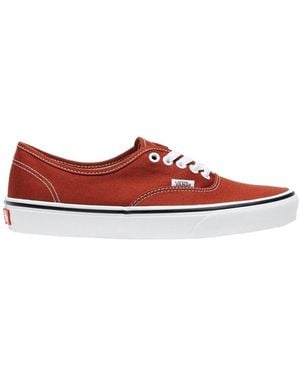 Vans Baskets Basses Authentic - Rouge