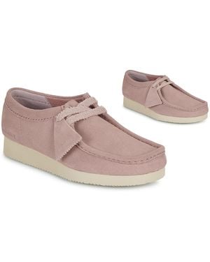 Clarks Scarpe Wallabee Lite - Rosa