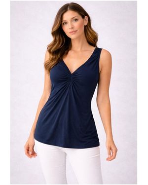 Kebello Debardeur Top F, Marine - Bleu