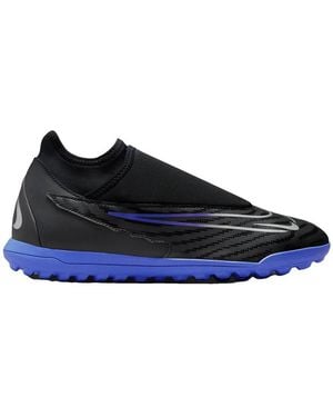 Nike Chaussures De Foot Chaussures De Football Phantom Gx Club Turf/Chrome - Bleu