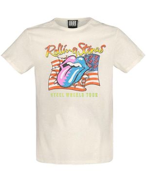Amplified T-shirt Steel Wheels - Blanc