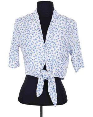 Rouje Blouses Blouse blanche - Bleu