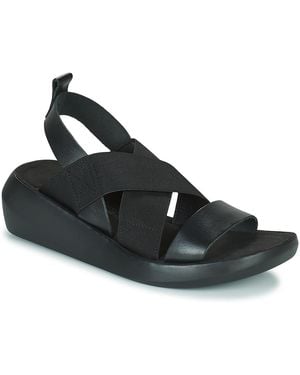 Fly London Sandalen Met Sleehak Baji 848 Fly - Zwart