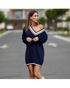 THEAD. Abito Corto Alyssa Dress - Blu