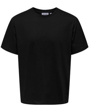 Only & Sons T-shirt 22034530-BLK - Noir