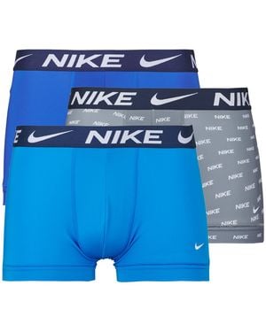 Nike Boxers Trunk 3Pk - Blauw