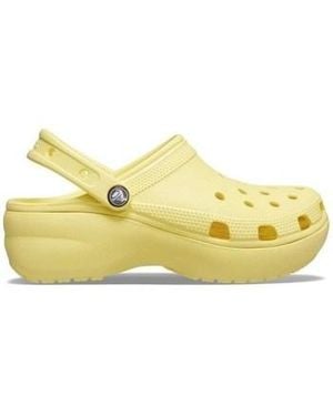 Crocs™ Ville basse Classic Platform Clog - Jaune