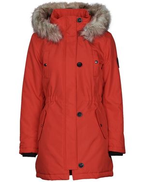 ONLY Parkas onliris fur winter parka cc otw - Rot