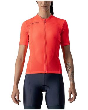 Castelli T-shirts sport Maillot Anima 3 W - Rouge