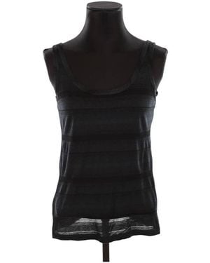 Theory Blouses Top en coton - Noir