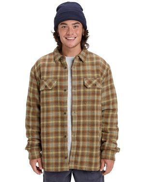 Quiksilver Chemise Venture Sherpa - Marron