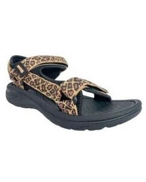 MTNG Chaussures Beach lady MUSTANG 60804 léopard - Bleu