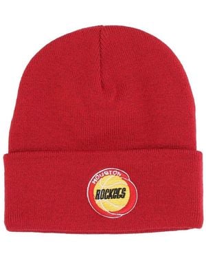 Mitchell & Ness Bonnet Fandom Knit Beanie - Rouge