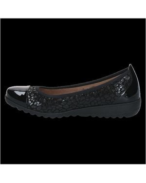 Caprice Ballerines 9-22103-41 01E Leo Comb - Noir