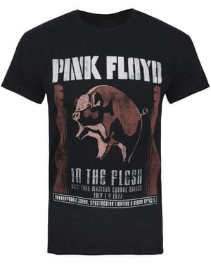 Pink Floyd T-shirt In The Flesh - Noir