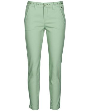 Freeman T.porter Slim Fit Broeken Claudia Polyneo - Groen
